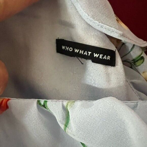 Who What Wear One Shoulder plus size Dress. No size tag please see measurements - Picture 3 of 9